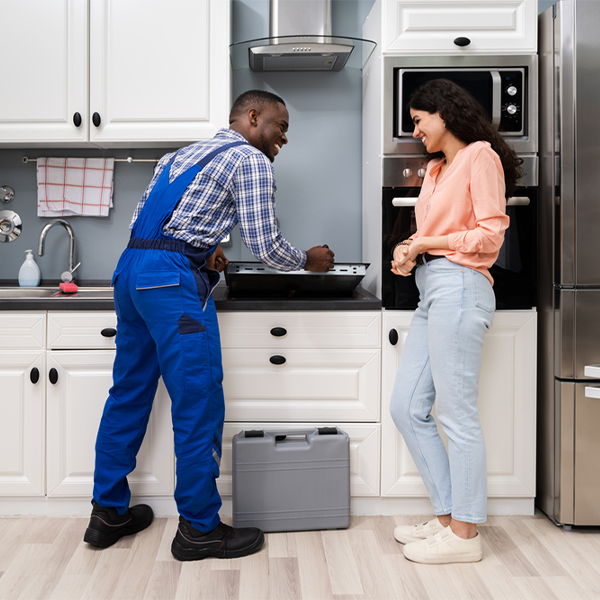 what kind of warranty do you offer on your cooktop repair services in Aurora